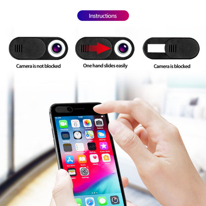 ANMONE Webcam Cover Privacy Protective Cover Mobile Computer Lens Camera Cover  Anti-Peeping Protector Shutter Slider