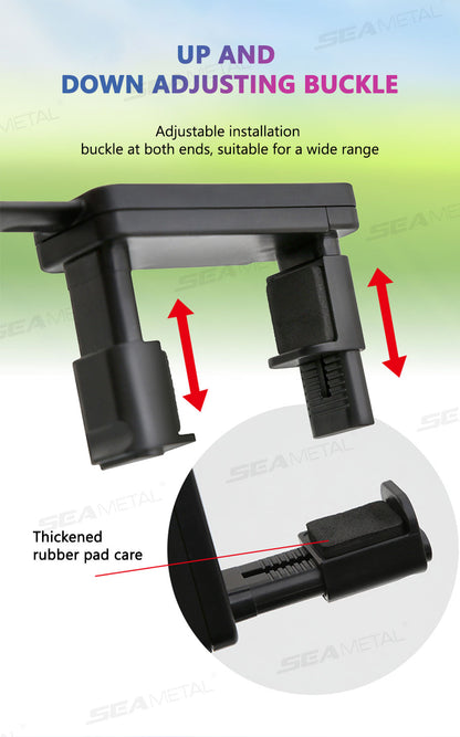 SEAMETAL Car Baby Observing Mirror Wide Angle Curve Rearview Baby Mirror 360-Degree Rotation Safe Driving Car Auxiliary Mirror