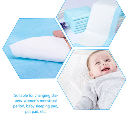 20 Pcs Disposable Waterproof Changing Pad Diaper Changing Pad Non Woven Changing Mat Baby Shower Gift Newborns Travel Pee Pad