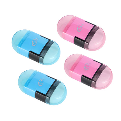 Pencil Sharpener With Eraser  Dual-Purpose Student supplies Cute Stationery Back to School