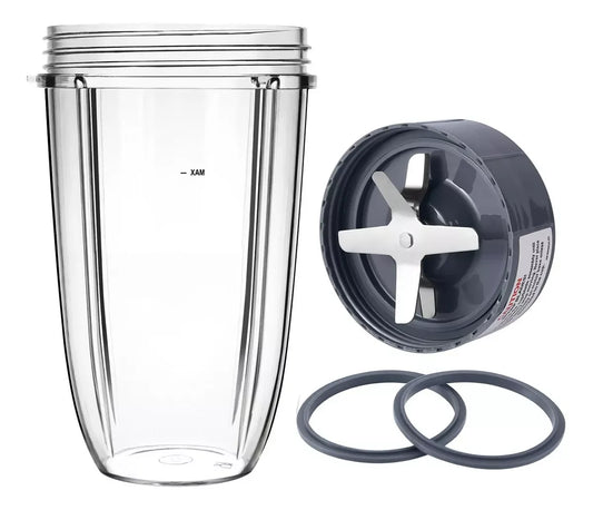 Blender Cup Juicer Cup For Nutribullet Nb600w/Pro 900w Extractor Blade 32oz Large Cup Blender Replacement Parts