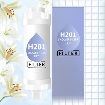 Vitamin C Shower Head Filter,Scented Bathing Shower Filter,Chlorine Removal Water Softener ,Natural Vitamin C Shower Filter