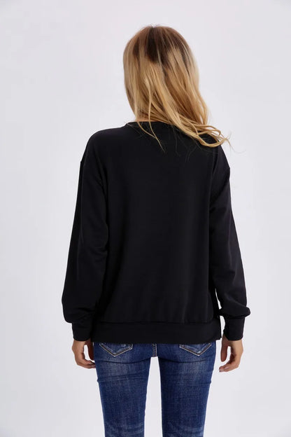 Maternity Clothes Premama Long Sleeve Blouse Fall Winter Loose Pregnant Women Solid O-Neck Sweater Shirt postpartum Pullover Top