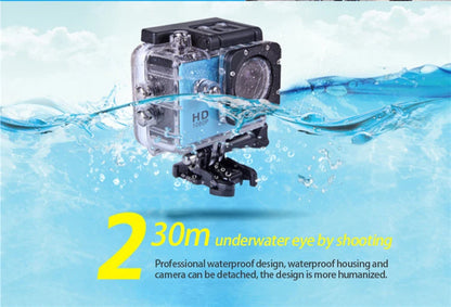 Underwater Waterproof Sports Dv Multifunctional Outdoor Riding Locomotive Sports Camera Sports Camera Diving Camera