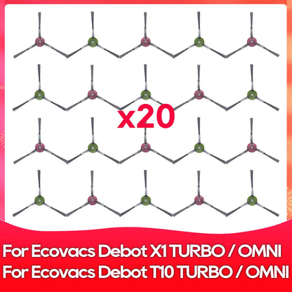 Compatible For ( Ecovacs X1 Turbo, X1 Omni, T10 Turbo, T10 Omni ) Main Side Brush Filter Mop Dust Bag Robot Vacuums Accessory