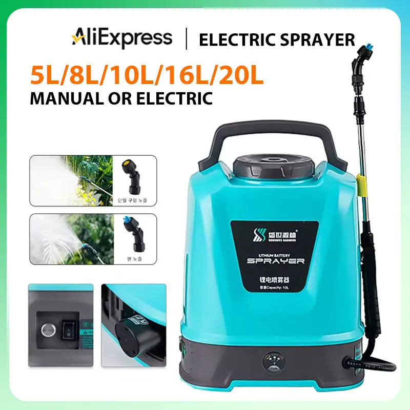 5L-20L Capacity Optional Sprayer Garden Agriculture Irrigation Sprayer Disinfection Pesticide Dispenser