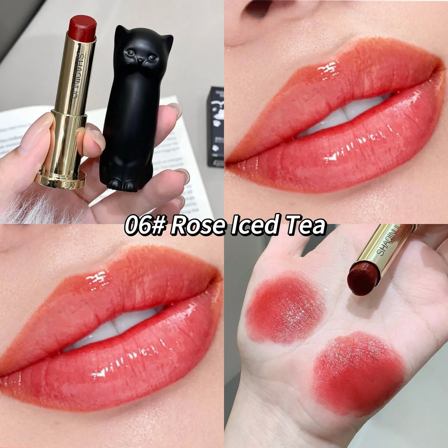 Cute Cat Lip Balm to Improve Lip Dryness And Improve Dull Skin Students Autumn And Winter Moisturizing And Hydrating Li