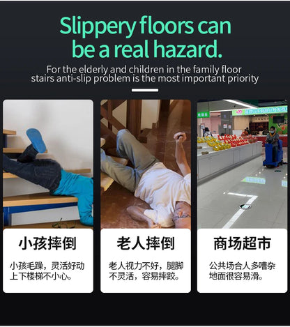 Anti Slip Tape, Non Slip Stair Tape for Steps Indoor Waterproof, Clear Safety Slip Traction Grip Tape for Tubs, Stairs, Boats