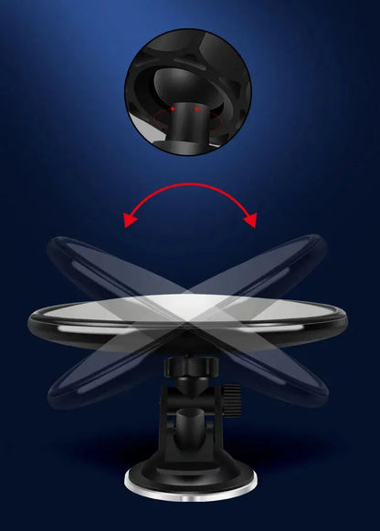 Car Mirror 360 Degrees Rotatable Dashboard Windshield Sun Visor Plate Auxiliary Observe Mirror Suction Cup Interior Baby Mirrors