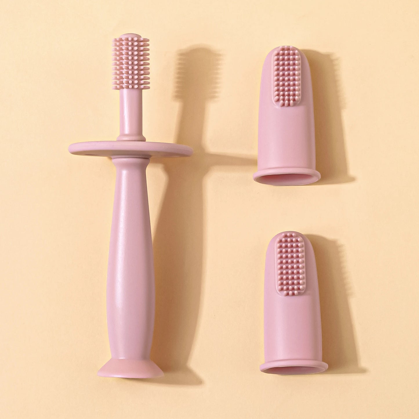 3pcs Baby Finger Toothbrush Soft Cleaning Toothbrush For Kids  BPA Free Oral Health Care For Infant Gentle Protect Babie