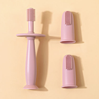 3pcs Baby Finger Toothbrush Soft Cleaning Toothbrush For Kids  BPA Free Oral Health Care For Infant Gentle Protect Babie