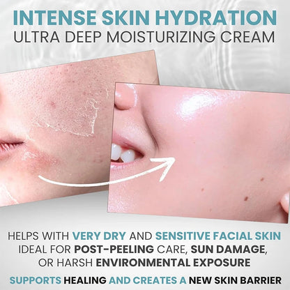 New Hyaluronic Acid Cream Ceramide Promotes Skin Elasticity Luster Nourishing Nourishing Locking Moisture Improve Skin Texture