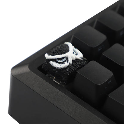 Handmade Artisan Keycap Owl Resin Keycaps For Cherry MX Mechanical Gaming Keyboard