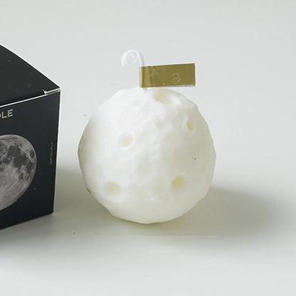 Creative Lunar Shape Scented Candles Home Decor Candle For Party Birthday Room Decoration Gift