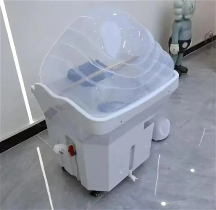 Japanese style convenient cleaning shampoo bed, lightweight shampoo basin, reclining shampoo basin, head spa shampoo basin