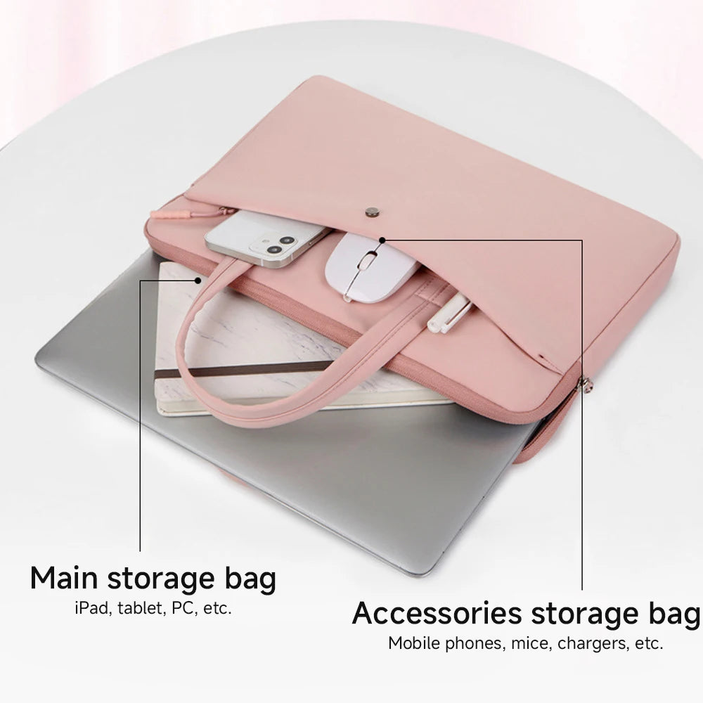 Laptop Bag Tablet Handbag Portable Waterproof Computer Bag For 13 /14 /15.6 inch Macbook Air Pro Lenovo Xiaomi HP ASUS Dell
