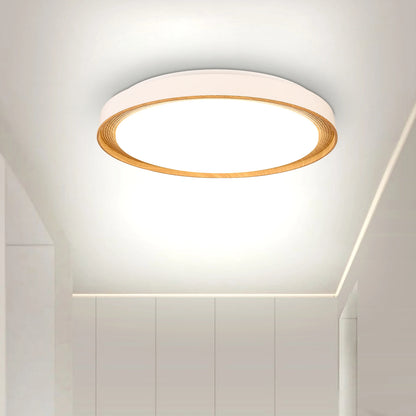 Modern LED Ceiling Light Wood  Home Lightng Living Room Kitchen Bedroom Bathroom Room Surface Ceiling Lamp Home Decoration