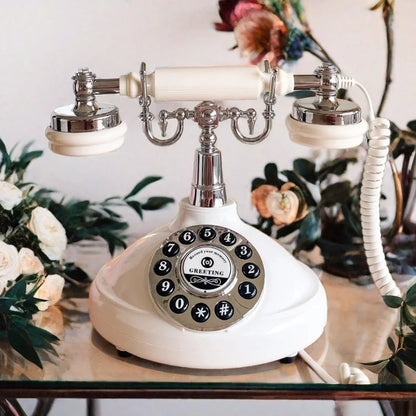 Audio Guest Book Wedding Telephone Classic Retro Craftsmanship Wedding Guestbook For Confessional Wedding Birthday Party Messag