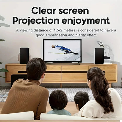 3D HD 12 Inch Phone Screen Magnifier Curved Screen Movie Video Amplifier Stand Portable Smartphone Large Screen Amplifier Holder