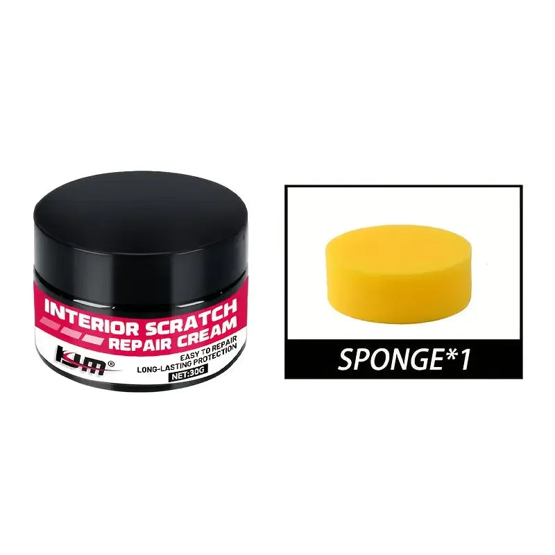 Car interior repair wax-plastic parts renewal,internal shine and tire protection,vehicle yellowing repair - removal of scratches