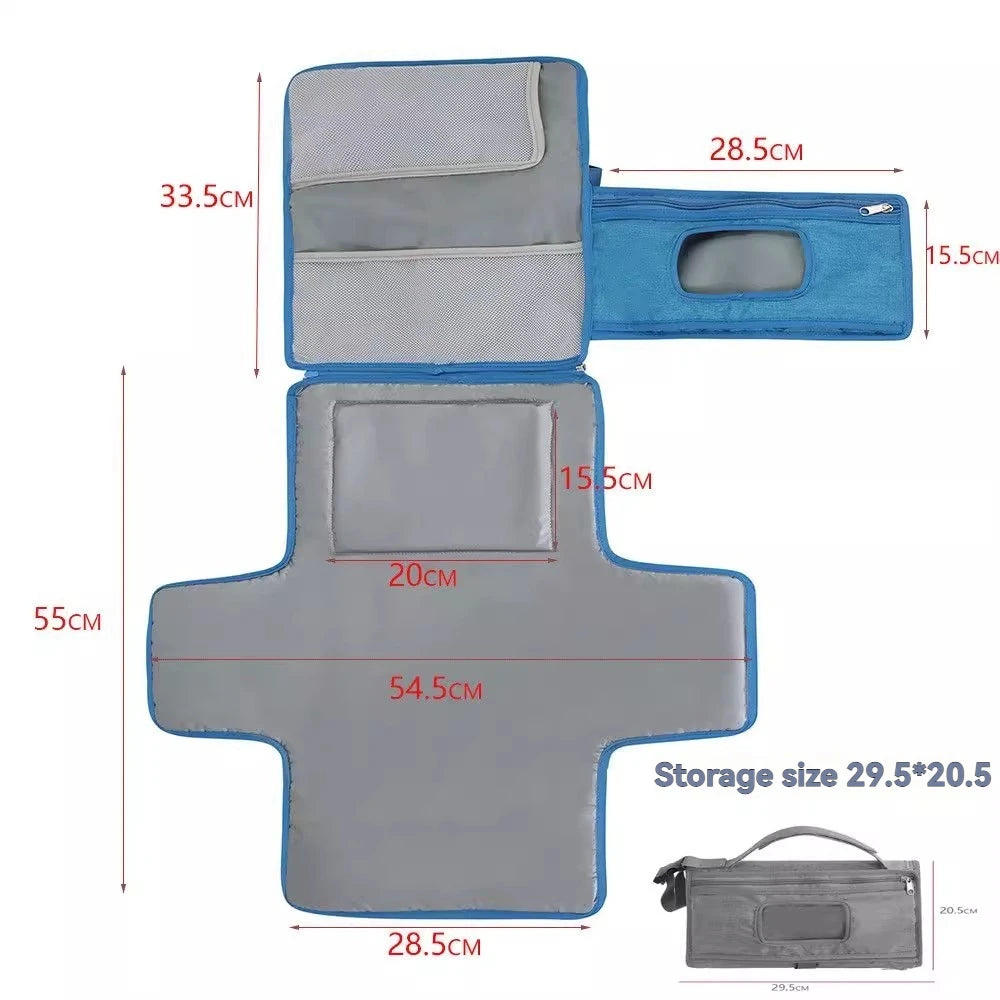 NEW Baby Diaper Pad Portable Diaper Pad For Going Out Extended Foldable Breathable Newborn Leakproof Waterproof And Urine-proof