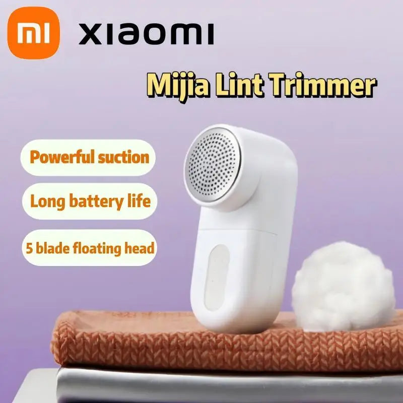 Original Xiaomi Mijia Lint Remover High-Efficiency Trimming Portable Design USB Charging Large Capacity Lint Collection Box
