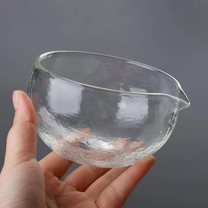 Matcha Bowl With Spout Ceremonial Matcha Chawan For Cold Brew Cold/Hot Water Matcha Mouth Tea Spoon Bowl Tea Set