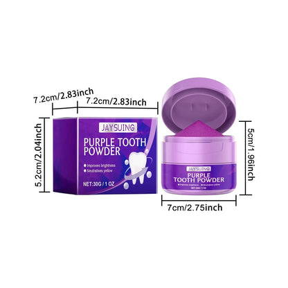 Whitening Tooth Powder Cleaning Oral Hygiene Fresh Breath Remove Plaque Stains Tartar Removal Bright Dental Brush Teeth Powder