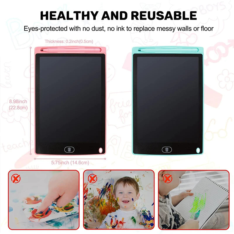 8.5 inch LCD Drawing Tablet For Children's Toys Painting Tools Electronics Writing Board Boy Kids Educational Toys