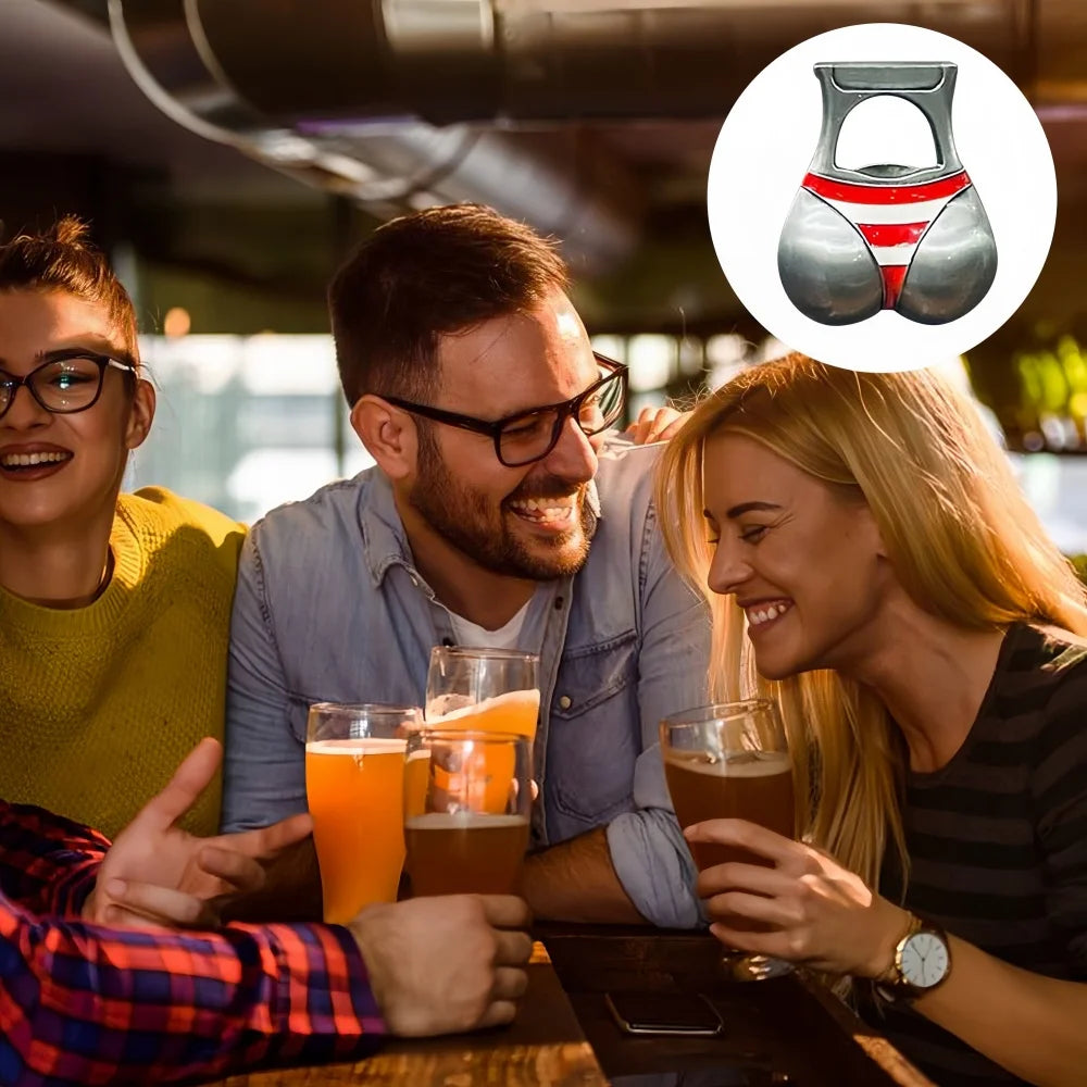 Portable Can Opener Handheld Fun Bottle Openers Bikini Sexy Design Fun Bottle Openers Portable No Violation Bottle Openers