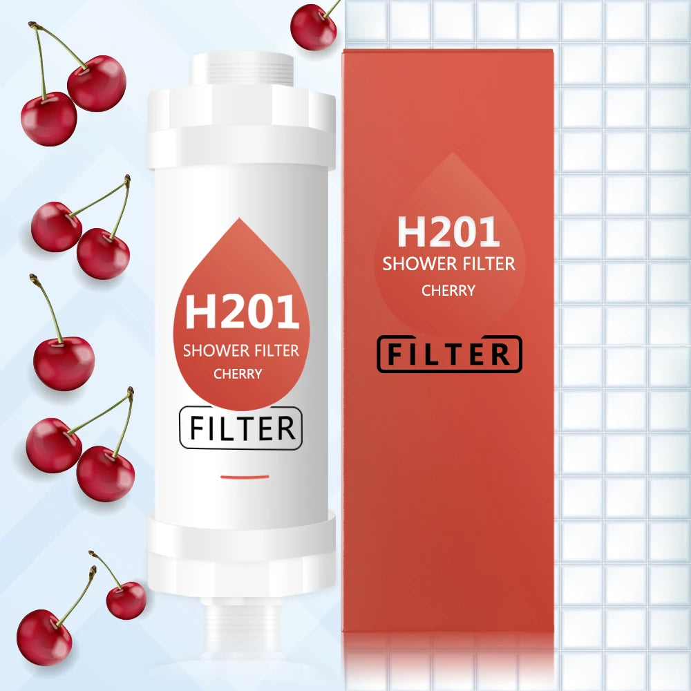 Vitamin C Shower Head Filter,Scented Bathing Shower Filter,Chlorine Removal Water Softener ,Natural Vitamin C Shower Filter