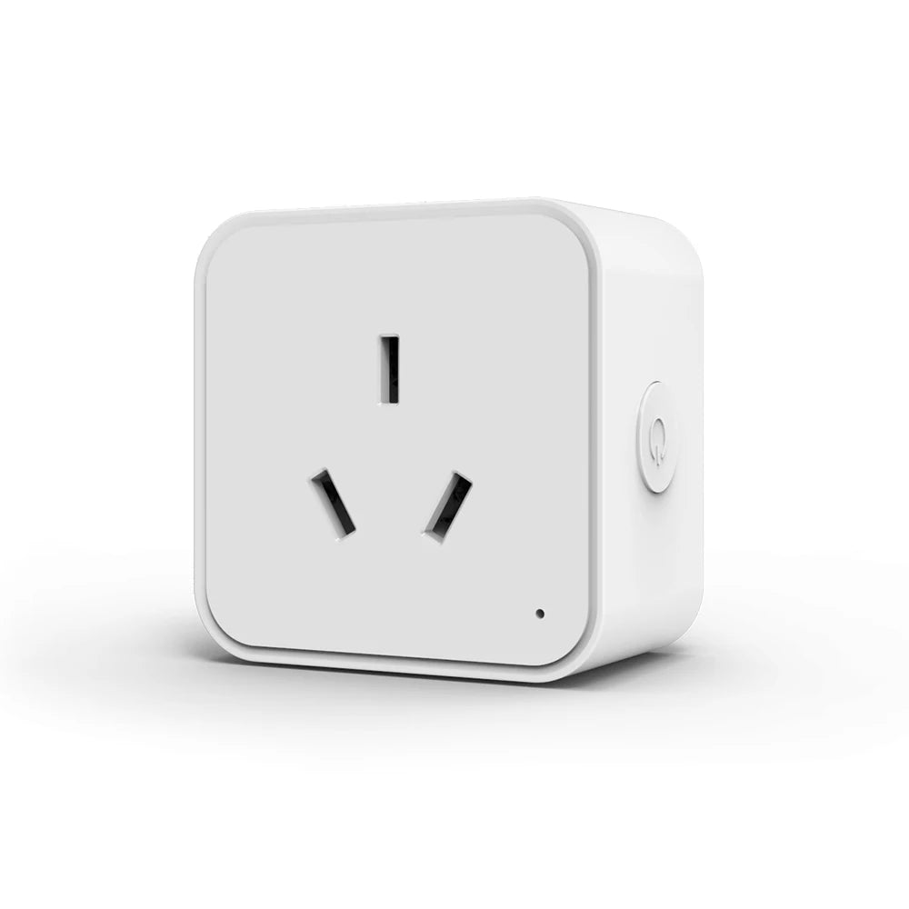 SIXWGH Zigbee Smart Socket AU Plug Adapter Tuya Smart Life App Wireless Control Timing Power Monitoring Function Aleax Outlet