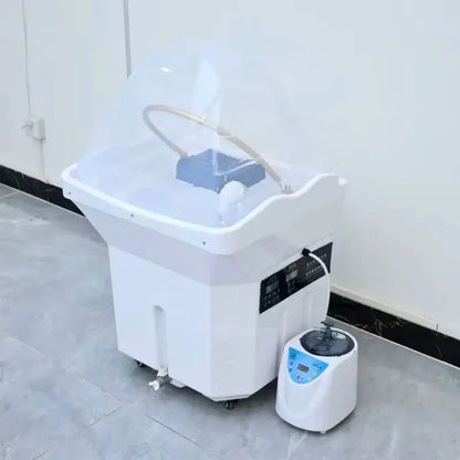 Japanese style convenient cleaning shampoo bed, lightweight shampoo basin, reclining shampoo basin, head spa shampoo basin