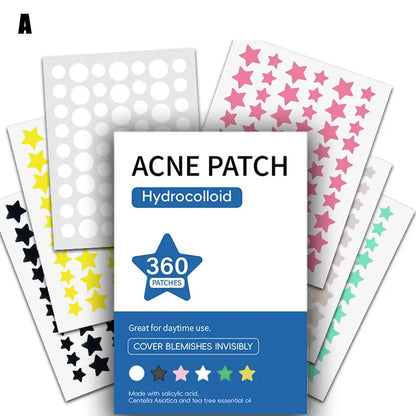 32patch Acne Pimple Patches Hydrocolloid Invisible Healing Absorbing Spot Sticker For Inflamed Acne Improve Whiteheads Skin Care