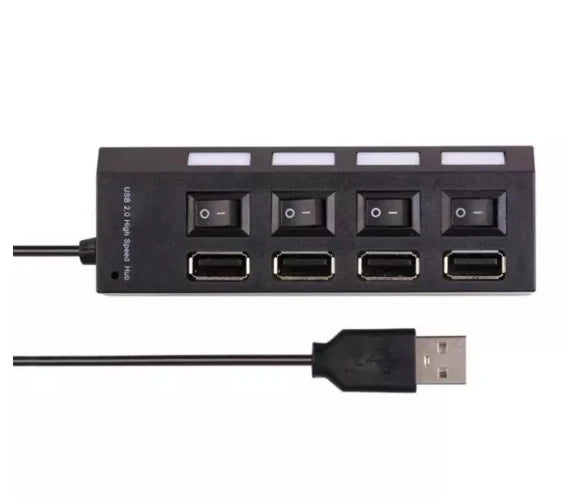 USB Extender With 4 2.0 Ports and 1.1 High Speed Connection Practical To Increase Connectivity Home Devices Good