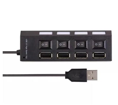 USB Extender With 4 2.0 Ports and 1.1 High Speed Connection Practical To Increase Connectivity Home Devices Good
