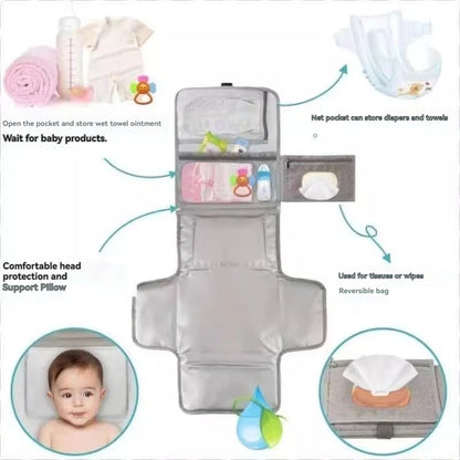 NEW Baby Diaper Pad Portable Diaper Pad For Going Out Extended Foldable Breathable Newborn Leakproof Waterproof And Urine-proof