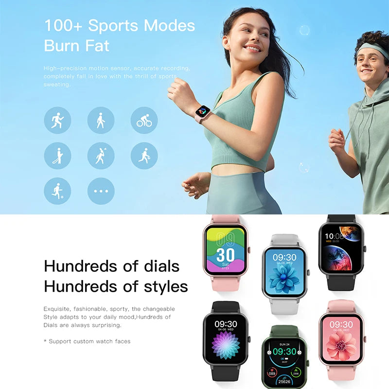 NORTH EDGE NL54C Smart Watch Men Smart Watch Women Watch Sports Watch Blood pressure Dial Watch DIY Watch Face Smart Voice