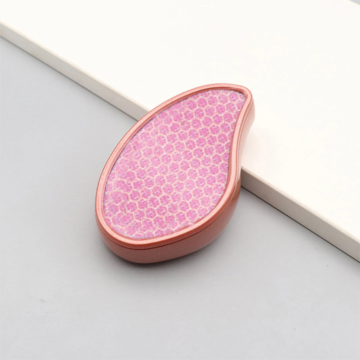 Nano glass foot grinder to remove dead skin calluses foot plate file to heel scraping sole skin pedicure grinding stone