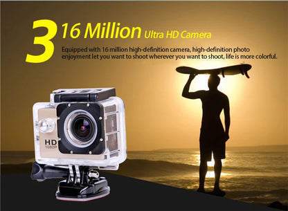 Underwater Waterproof Sports Dv Multifunctional Outdoor Riding Locomotive Sports Camera Sports Camera Diving Camera