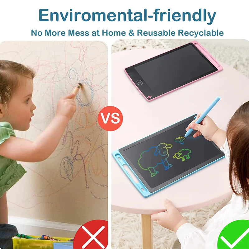 8.5 inch LCD Drawing Tablet For Children's Toys Painting Tools Electronics Writing Board Boy Kids Educational Toys