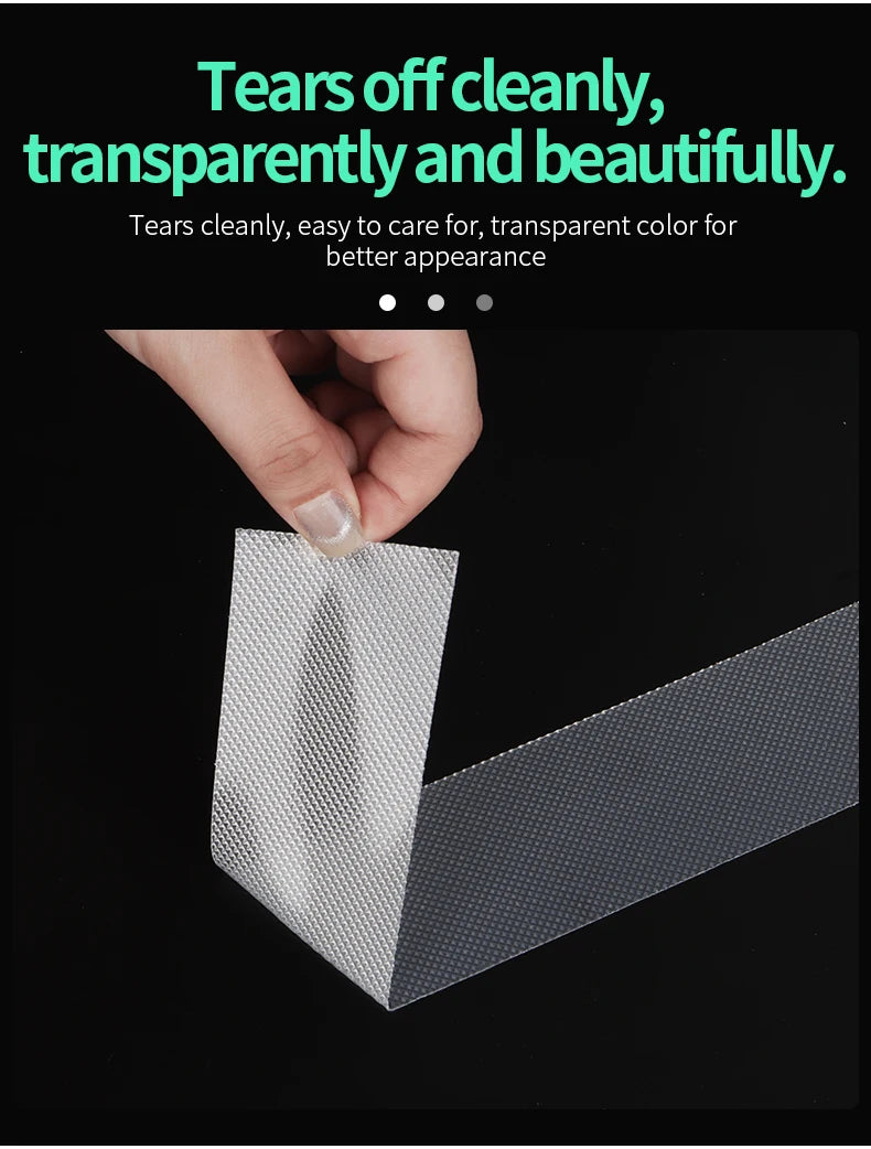 Anti Slip Tape, Non Slip Stair Tape for Steps Indoor Waterproof, Clear Safety Slip Traction Grip Tape for Tubs, Stairs, Boats