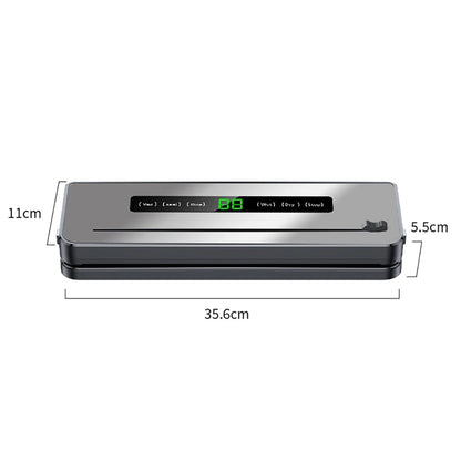Vacuum Sealer Machine 65KPA Food Vacuum Sealer Compact Machine For Food Preservation Automatic Food For Home Kitchen