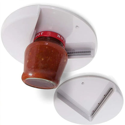 Circular Can Opener Under Cabinet Jar Opener Table Bottom Can Opener for Kitchen