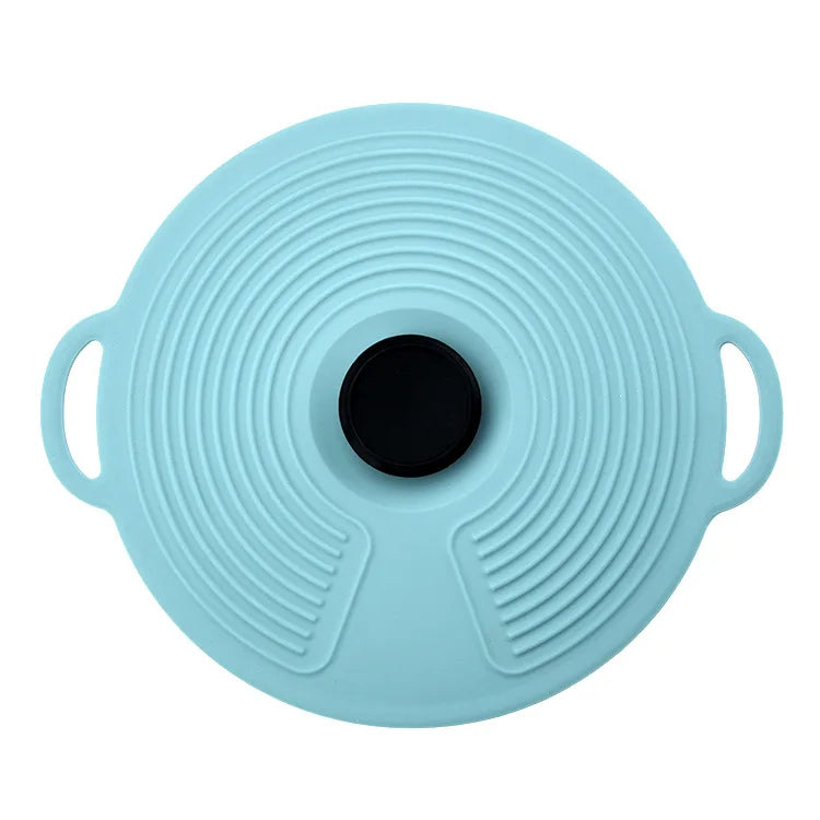 Silicone Fresh-keeping Lid Anti-spill Lid Dust-proof and Leak-proof Lid Kitchen Gadget Pot Lid Tableware Pot Lid Oil Cover