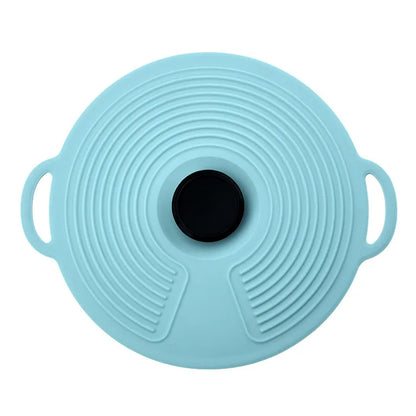 Silicone Fresh-keeping Lid Anti-spill Lid Dust-proof and Leak-proof Lid Kitchen Gadget Pot Lid Tableware Pot Lid Oil Cover