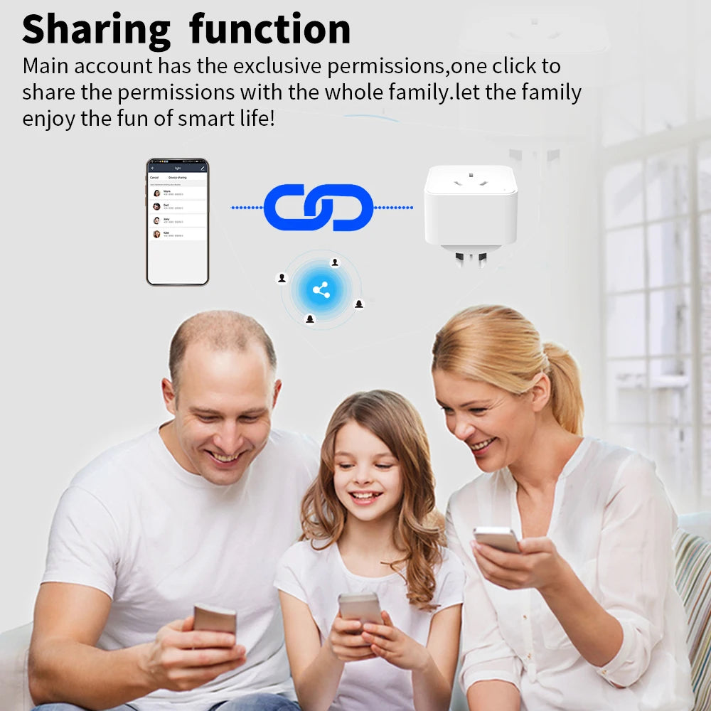 Tuya Smart Socket Power Strips Supplier WiFi Multi-Function intelligent Outlet AU Plug Wireless Remote Timing Support Aleax
