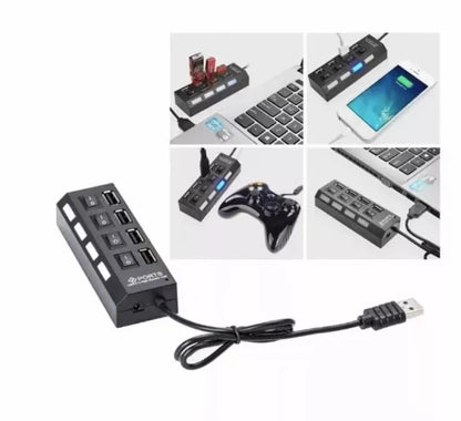 USB Extender With 4 2.0 Ports and 1.1 High Speed Connection Practical To Increase Connectivity Home Devices Good