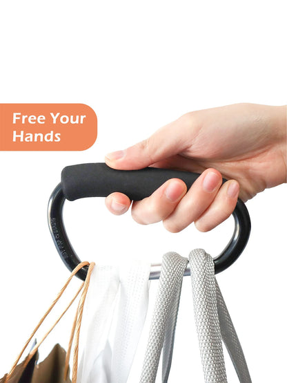 1pc Baby Stroller Hook Stroller Dedicated Hook, Storage Bag Hook For Backpack Car, Universal Stroller Hook Hanging Shopping Bag