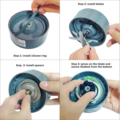 Blender Cup Juicer Cup For Nutribullet Nb600w/Pro 900w Extractor Blade 32oz Large Cup Blender Replacement Parts